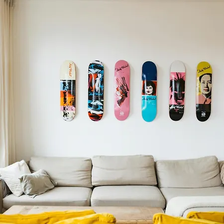 Light With Rooftop Views In Toyen Appartamento
